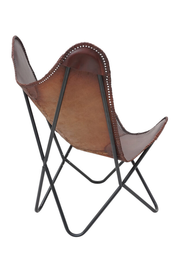 Vintage Braided Butterfly Chair - Image 3