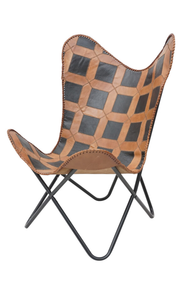 Geometric Nomad Butterfly Chair