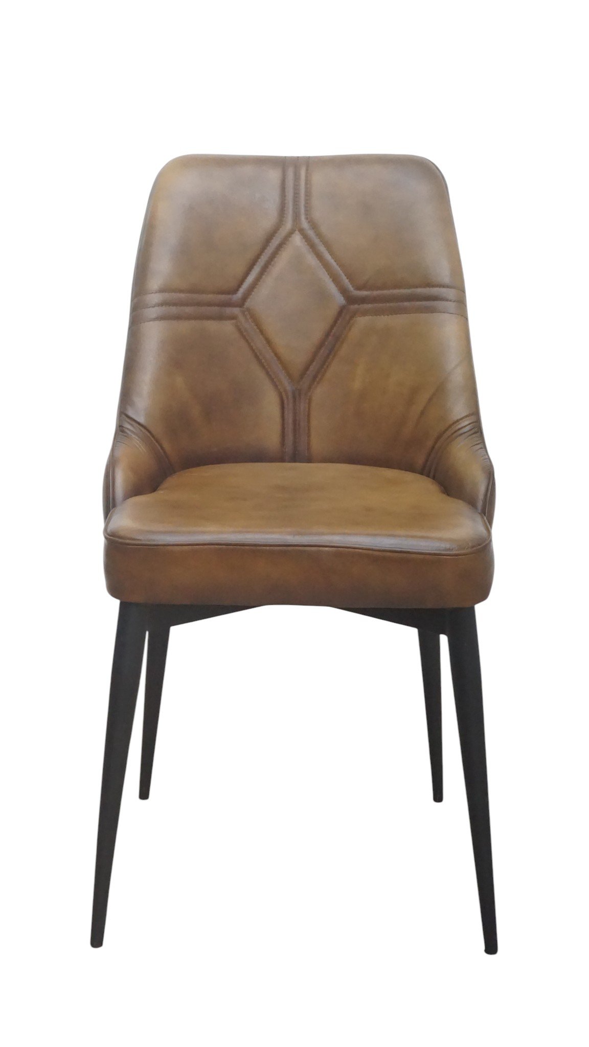 Heritage Leather Dining Chair - Image 2