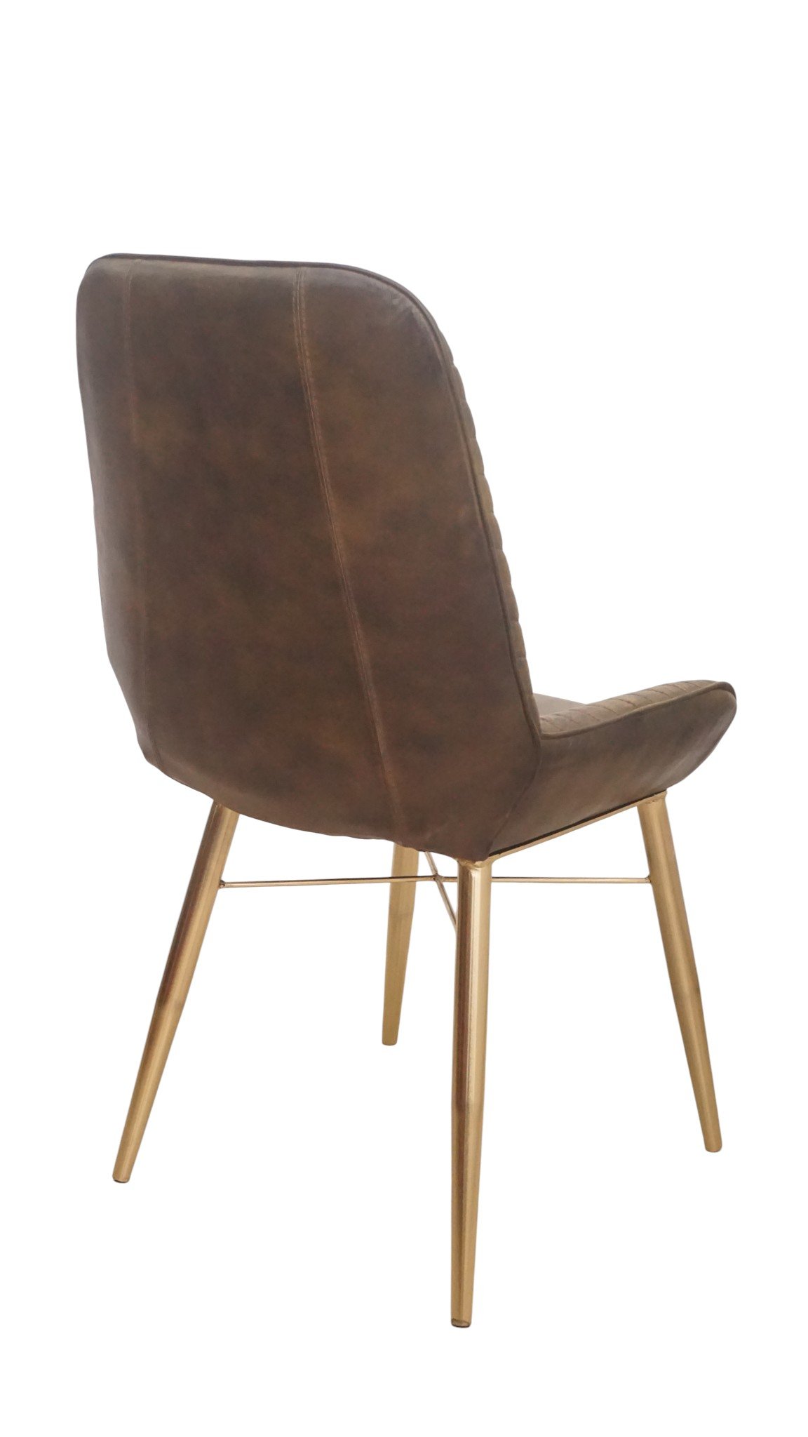Executive Leather Arm Dining Chair - Image 4