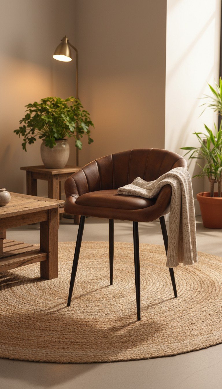Verona Leather Accent Chair