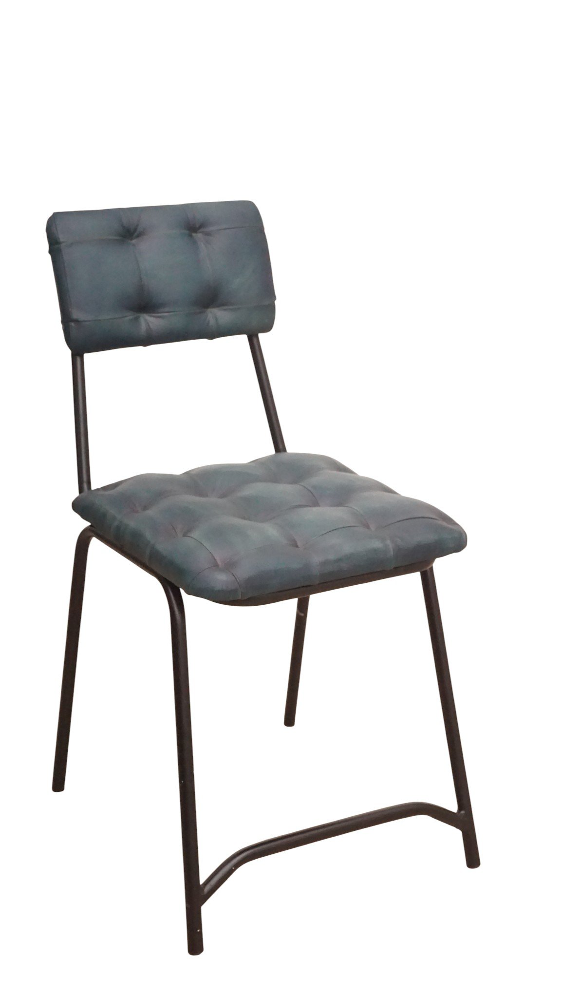 Hudson Tufted Leather Dining Chair - Image 6