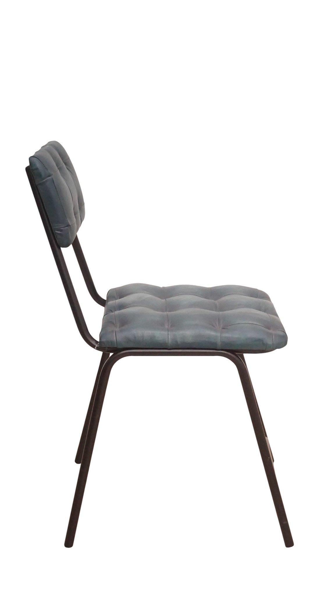Hudson Tufted Leather Dining Chair - Image 5