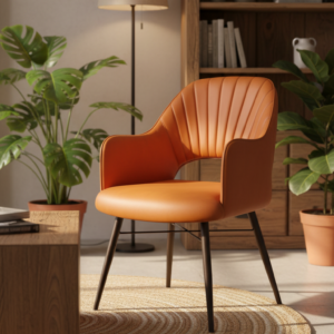 Valencia Leather Accent Armchair