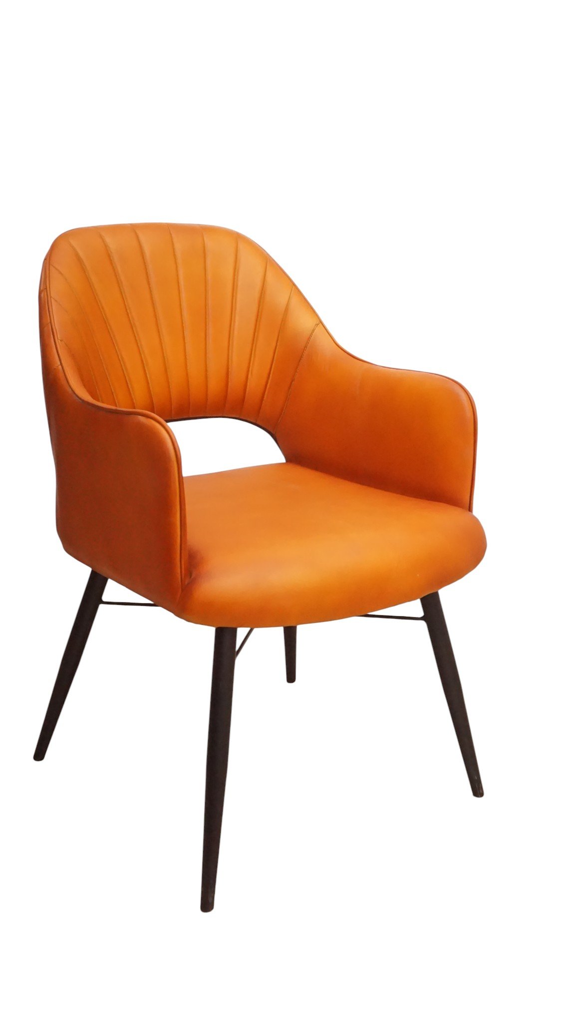 Valencia Leather Accent Armchair - Image 6