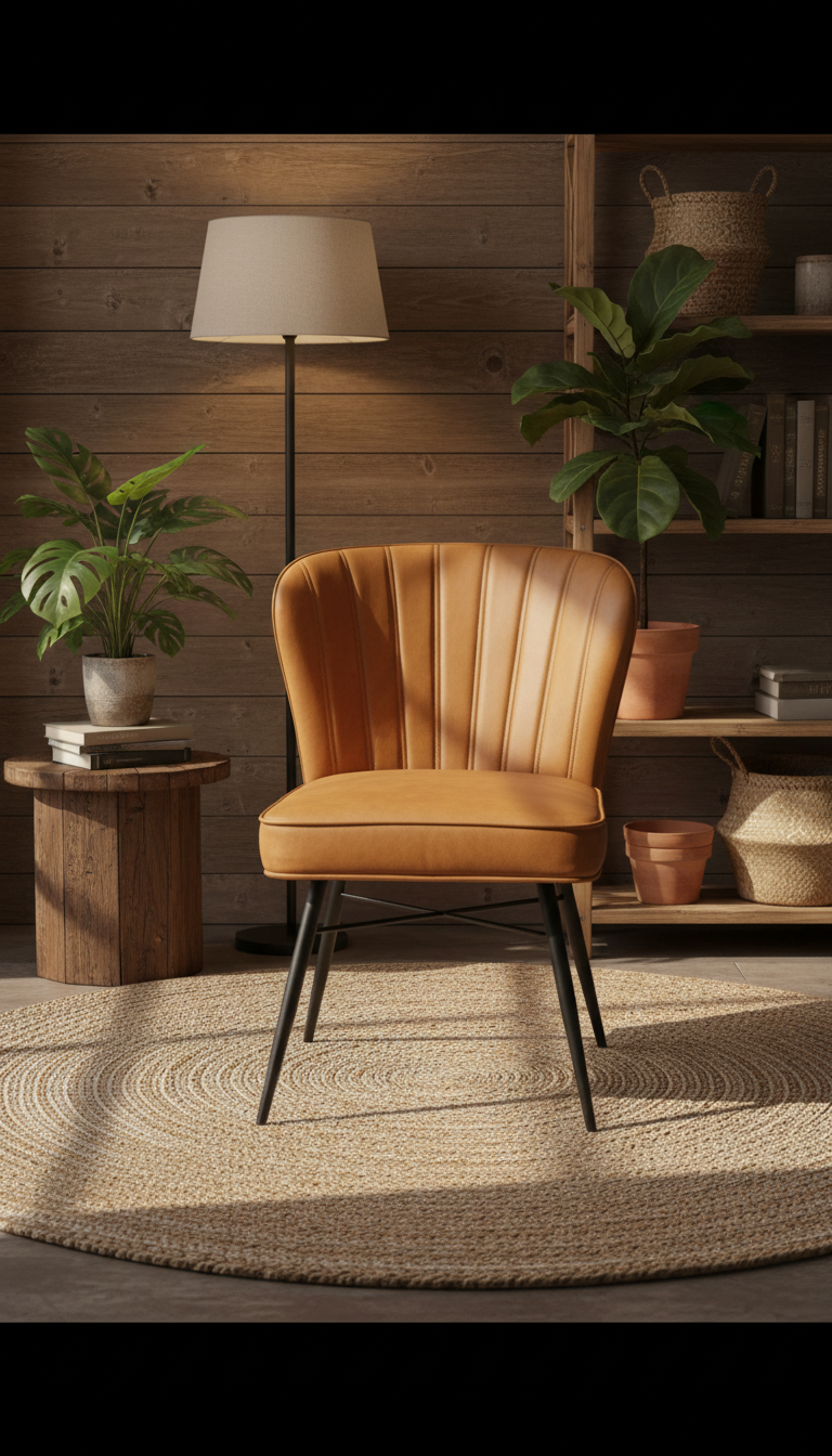 Florence Leather Lounge Chair