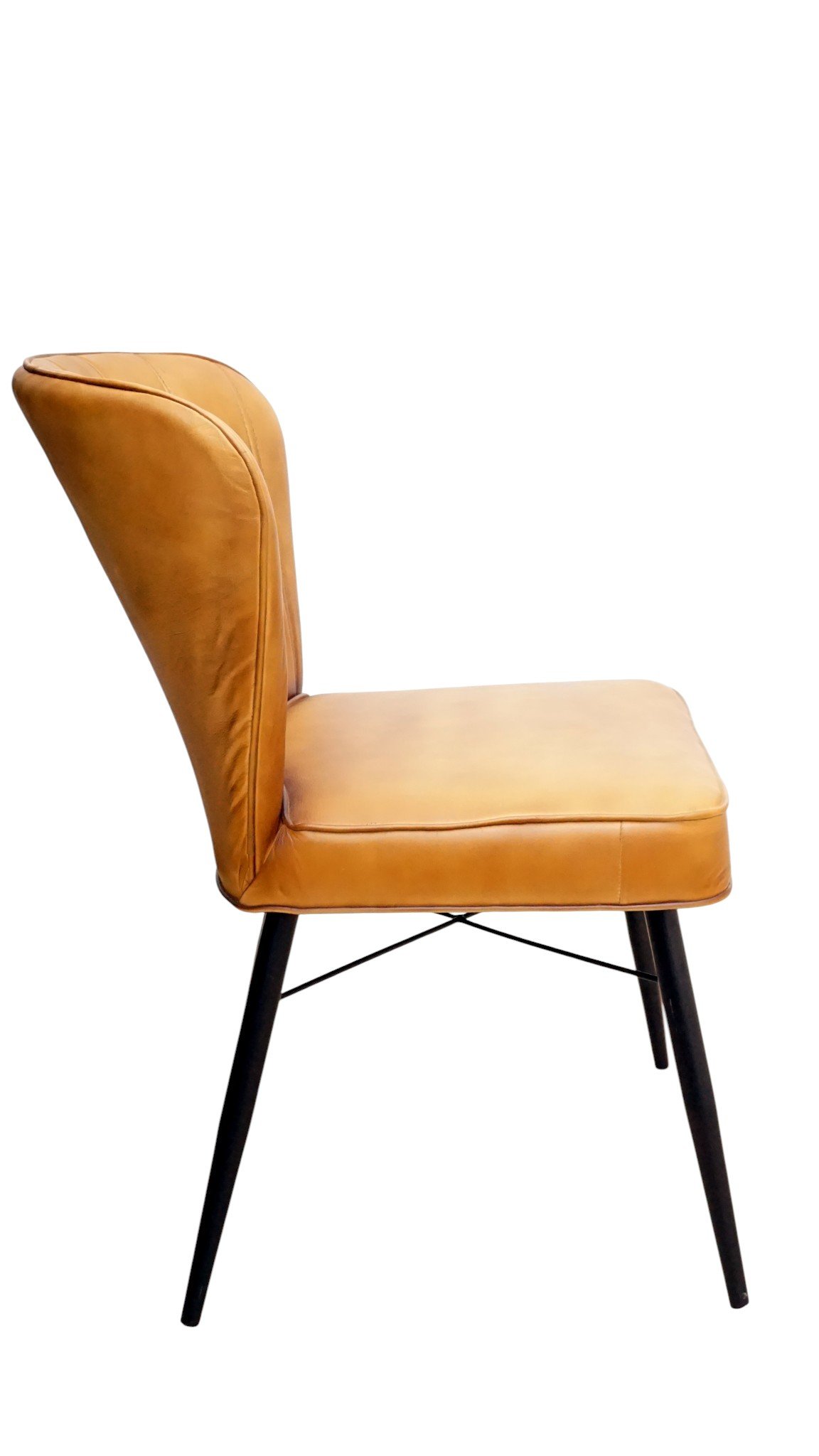 Florence Leather Lounge Chair - Image 5