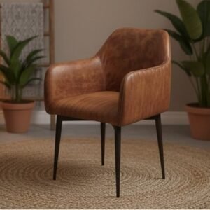 Aspen Leather Dining Armchair