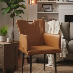 Windsor Leather Dining Armchair