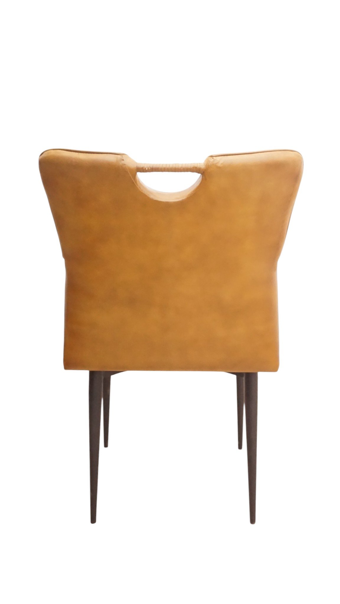 Windsor Leather Dining Armchair - Image 3