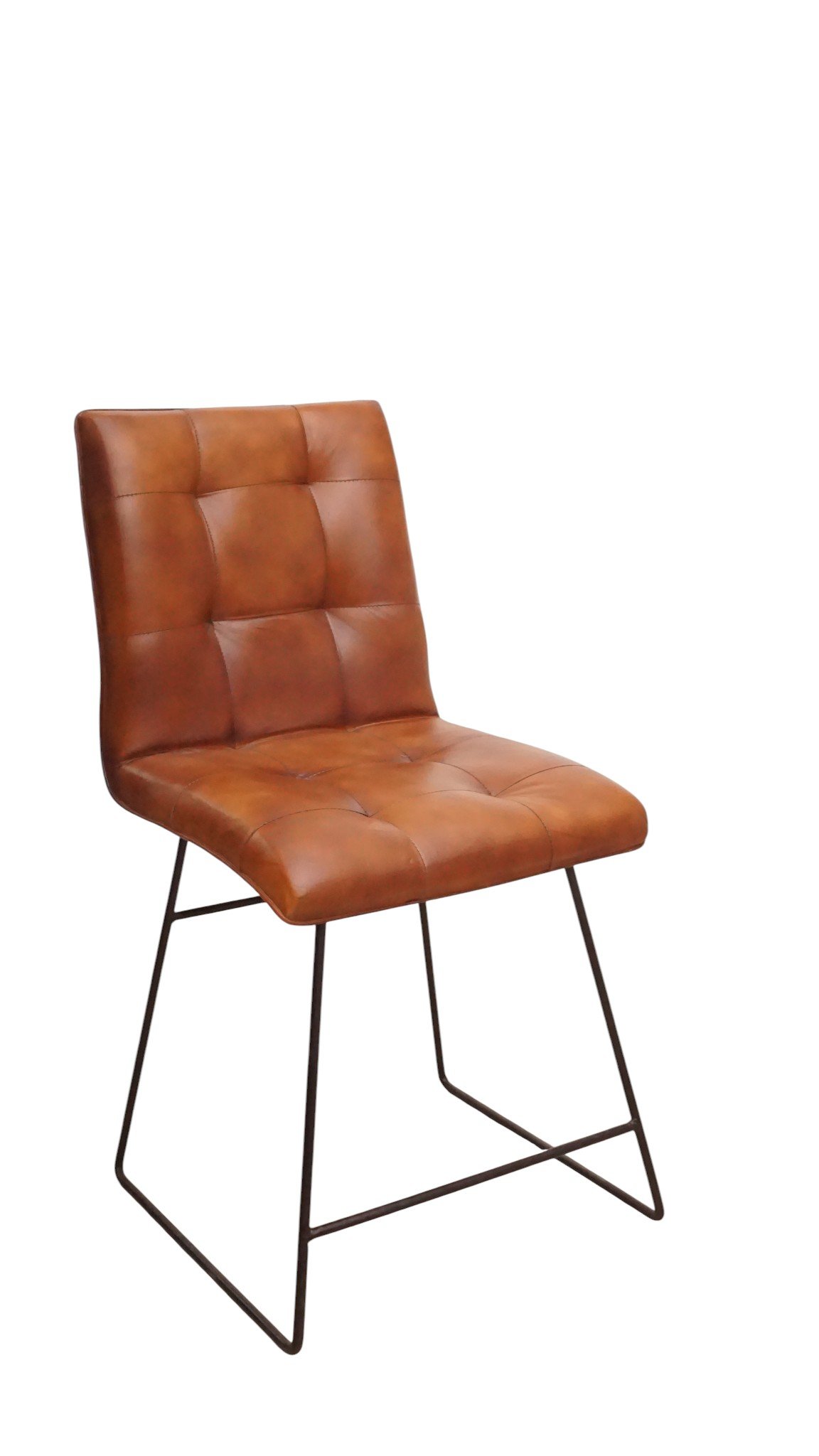 Metro Leather Dining Chair - Image 2