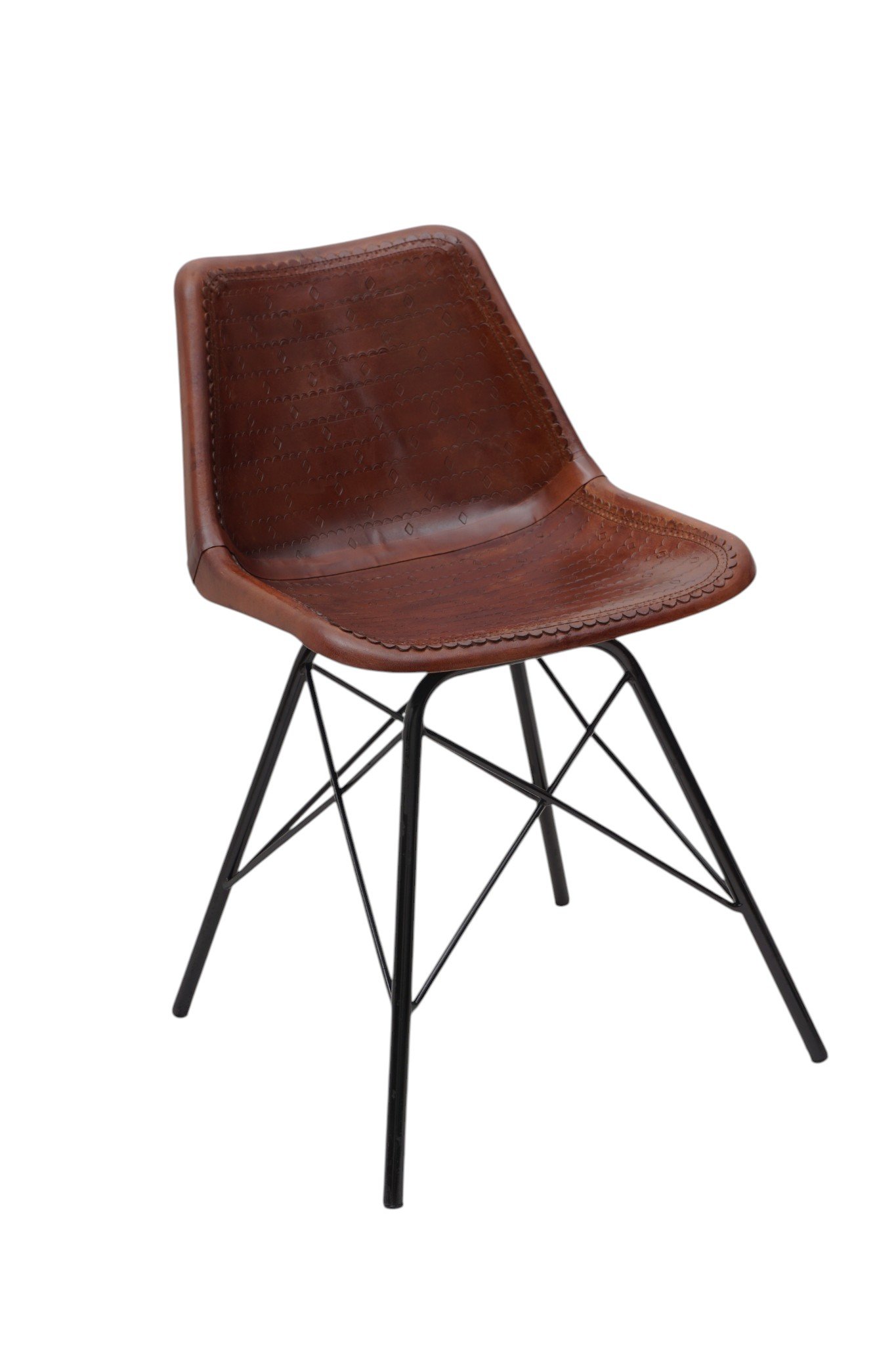 Aspen Contour Leather Dining Chair - Image 5