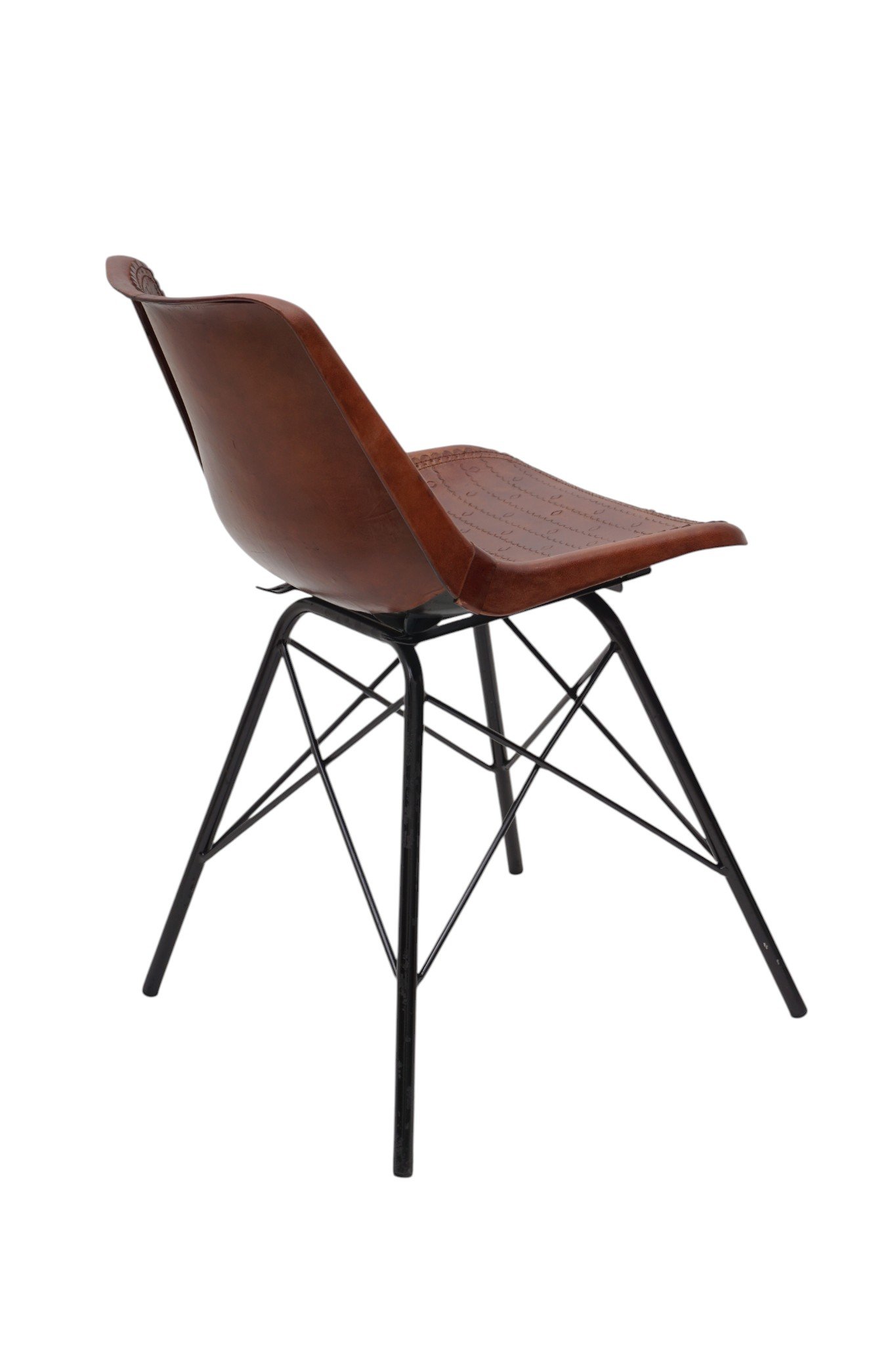 Aspen Contour Leather Dining Chair - Image 4