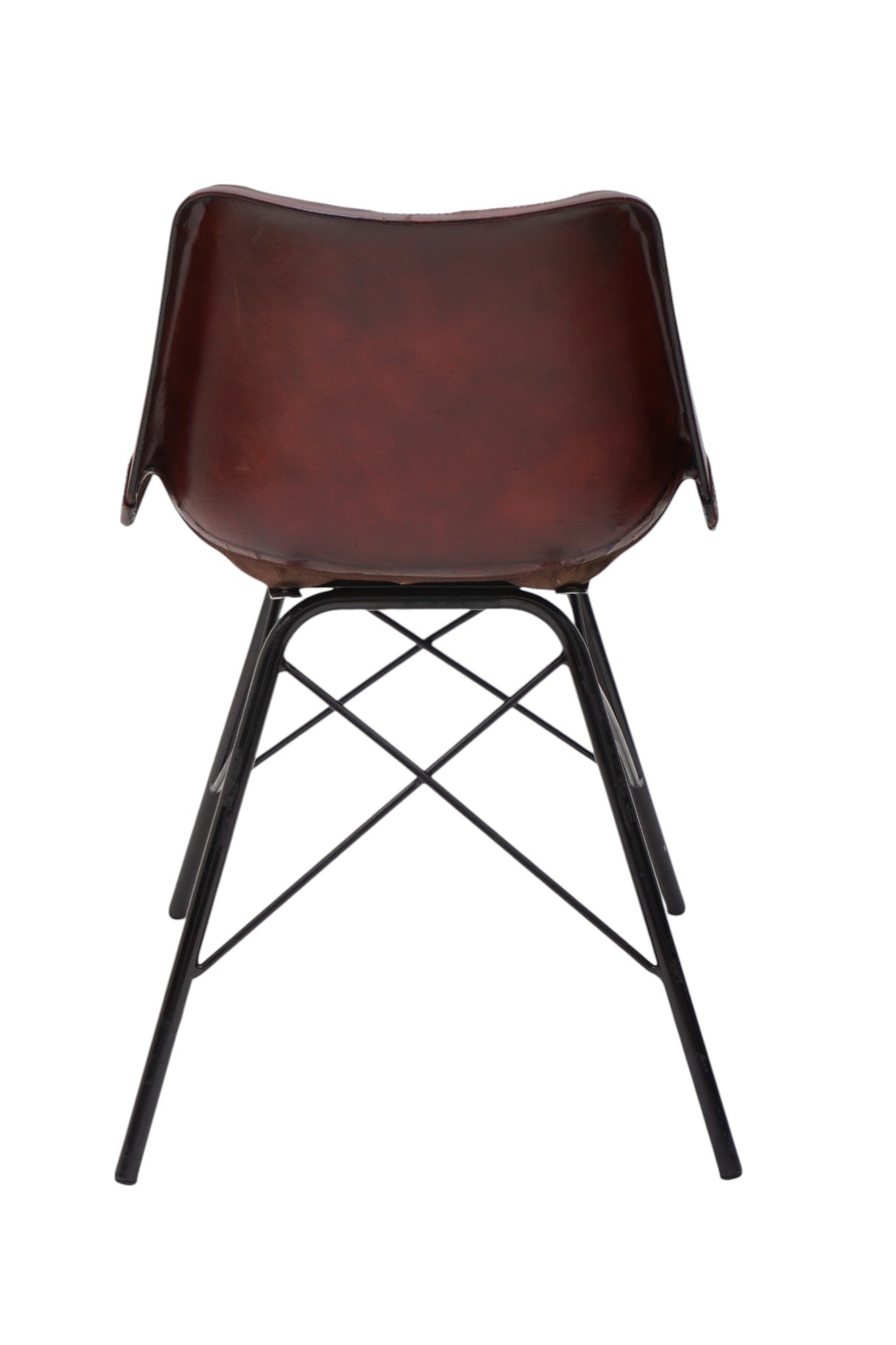 Heritage Woven Leather Dining Chair - Image 3