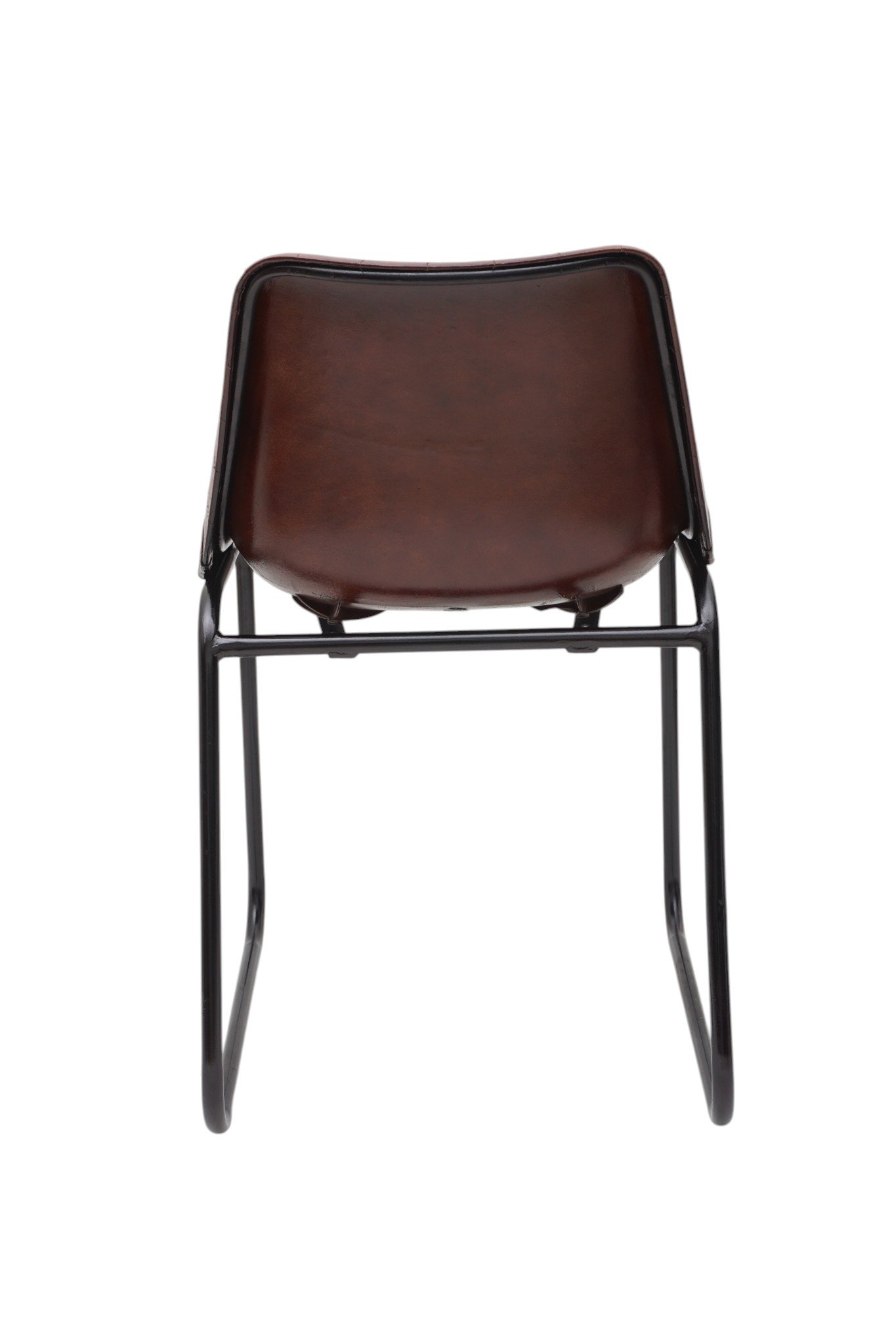 Chester Leather Cantilever Dining Chair - Image 3