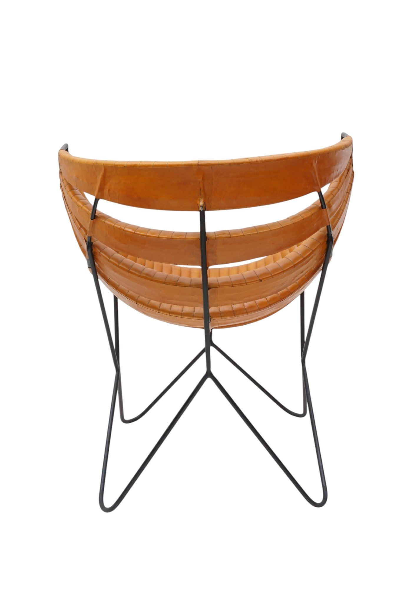 Luna Leather Butterfly Lounge Chair - Image 3
