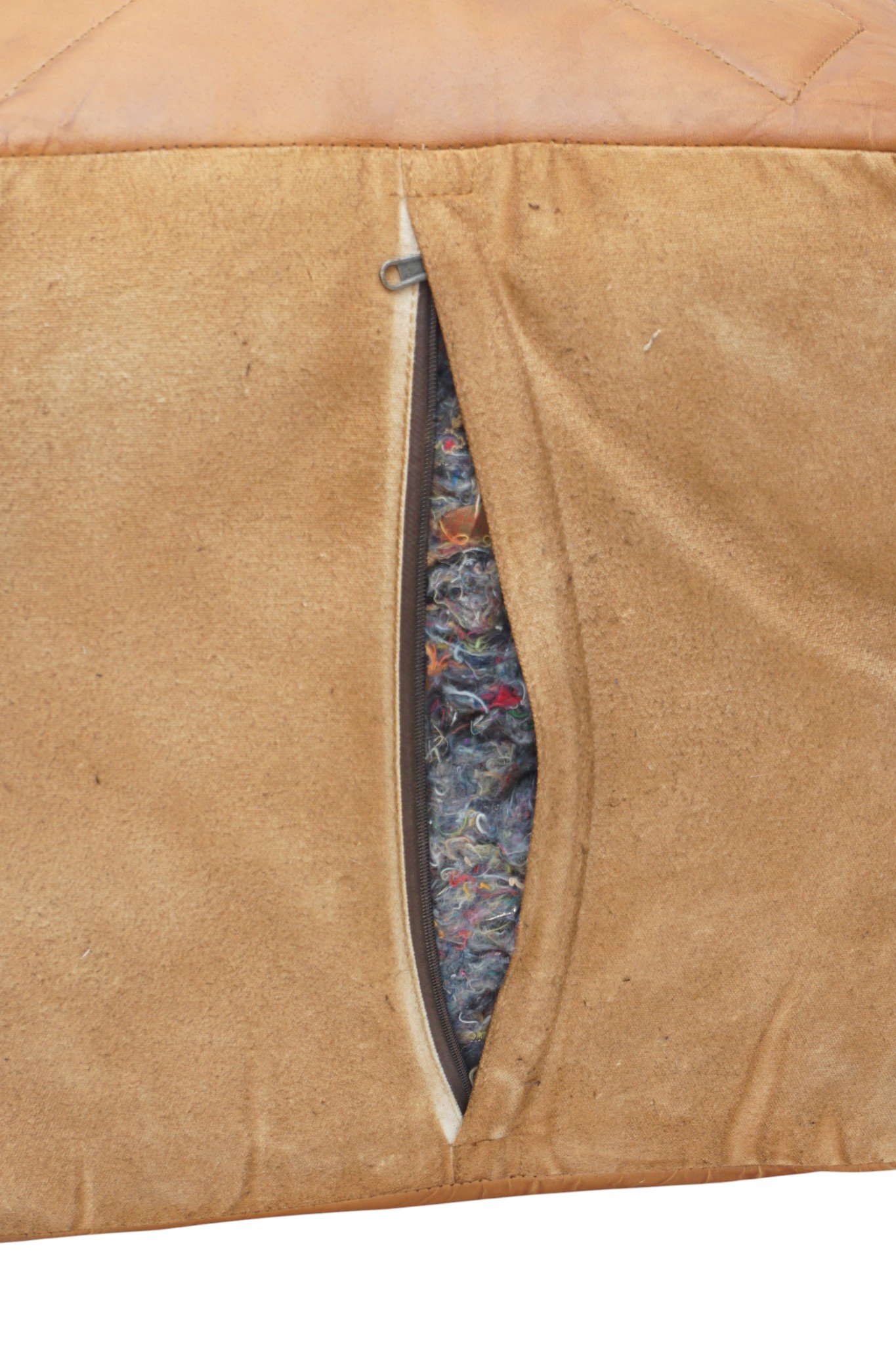 Geo Leather Storage Ottoman - Image 6